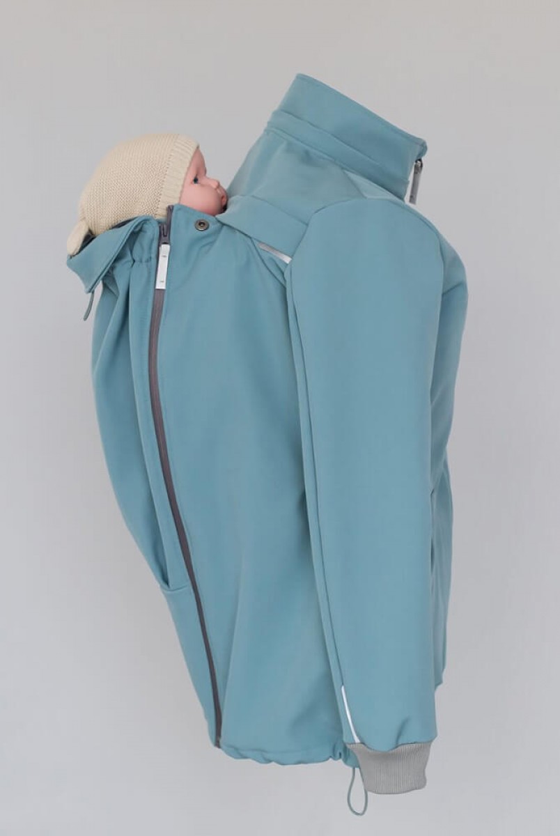 Слингокуртка Softshell 4 в 1 Скай Love&Carry