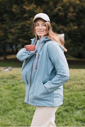 Слингокуртка Softshell 4 в 1 Скай Love&Carry