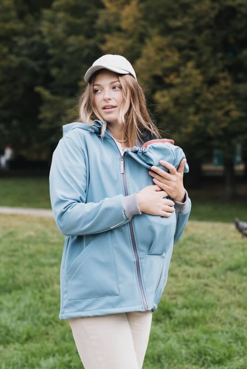 Слингокуртка Softshell 4 в 1 Скай Love&Carry
