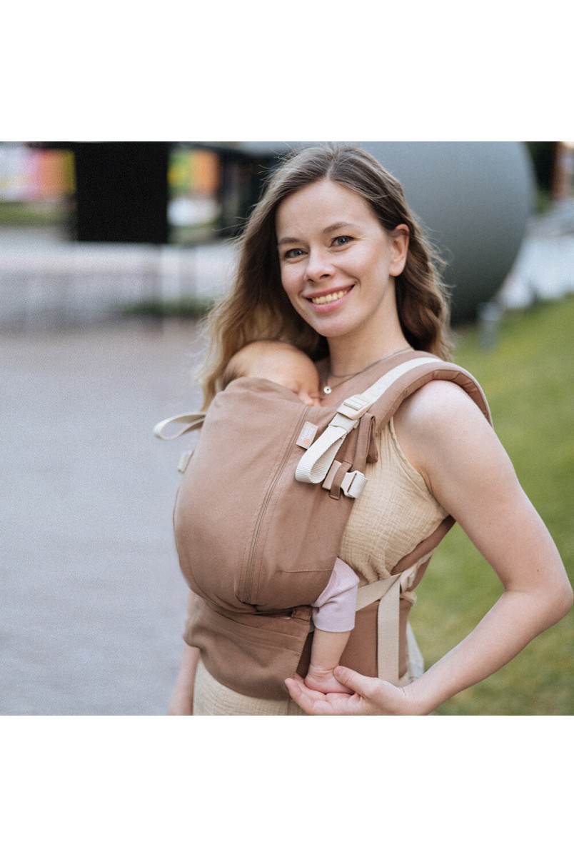 Эрго-рюкзак ONE Organic Пекан Love&Carry