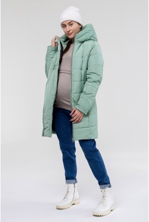 Куртка для беременных Eyla Зеленый Yula Mama