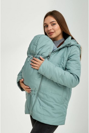 Демисезонная слингокуртка 3в1 Melbourne - Мятный Lullababe