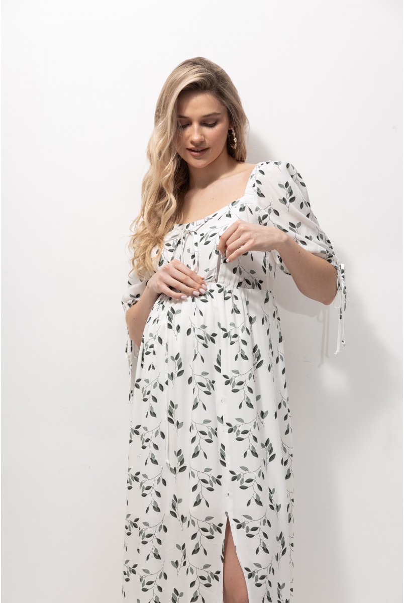 Плаття для вагітних та годуючих Briella Листя Yula Mama