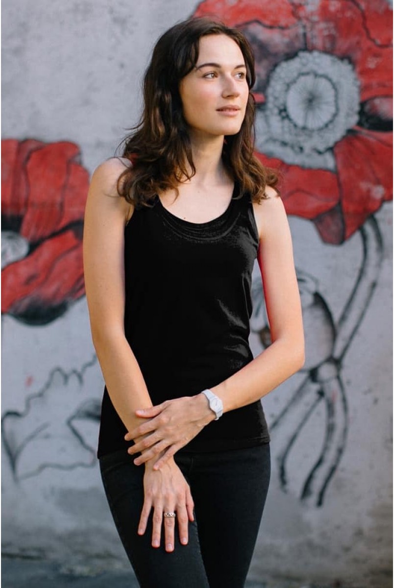 Майка Черная Love&Carry