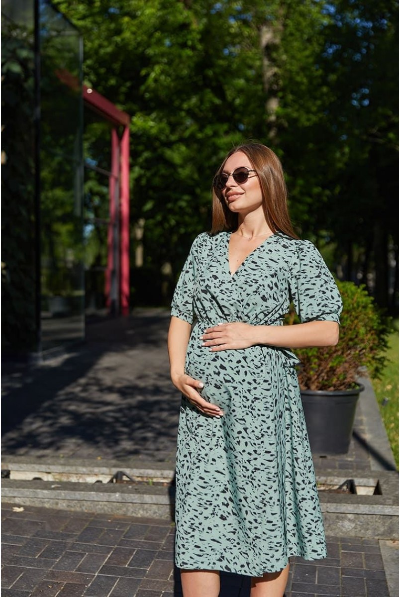 Сукня для вагітних і годуючих Salou Оливковий Lullababe