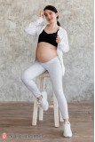Трикотажные лосины для беременных Xaily new Серый Yula Mama