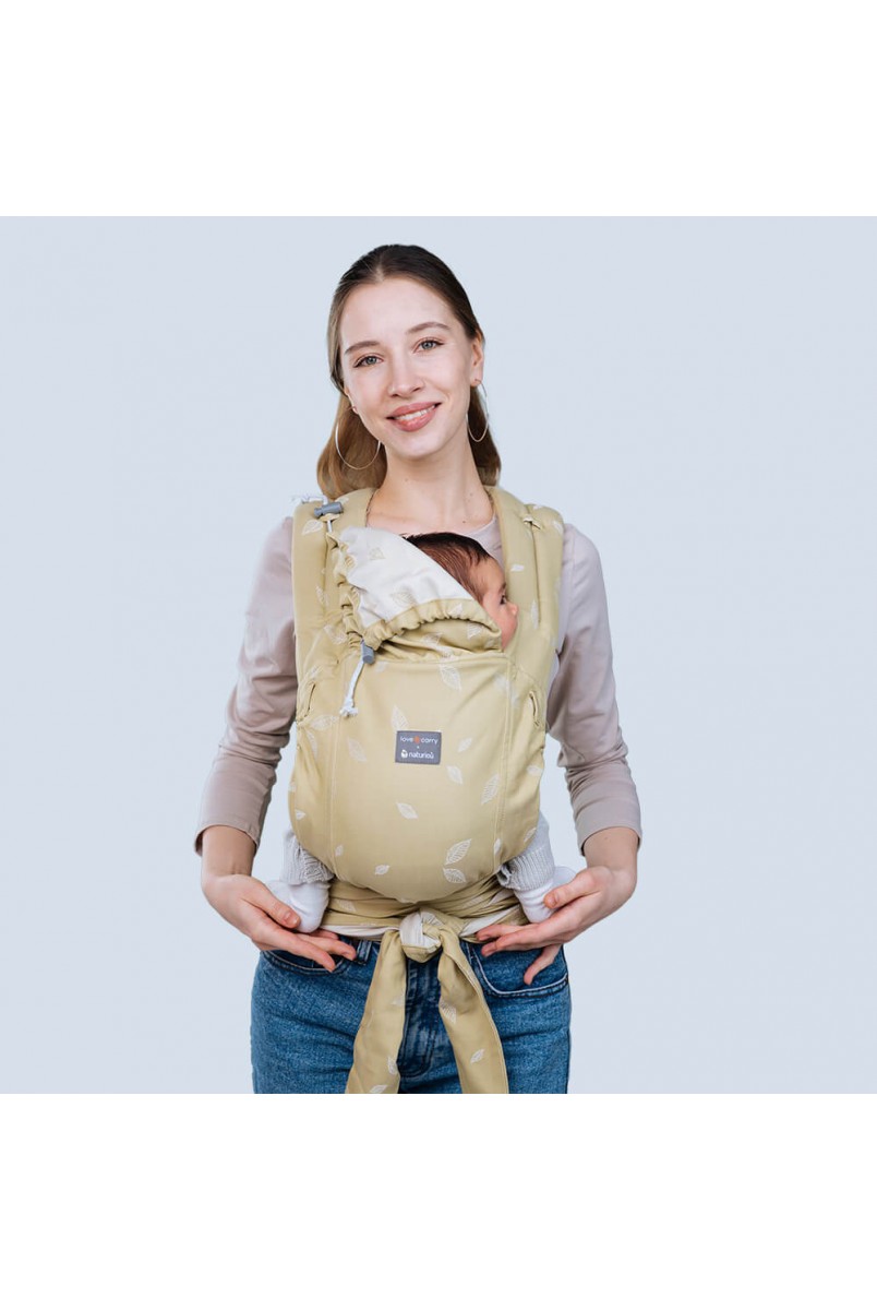 Слінг ЛавТай Organic - Листя Love&Carry