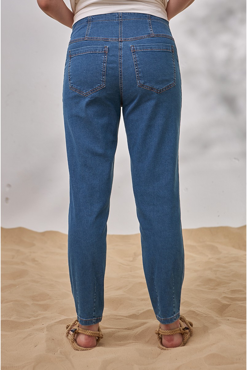 Брюки для вагітних Sheldon Denim Блакитний Yula Mama