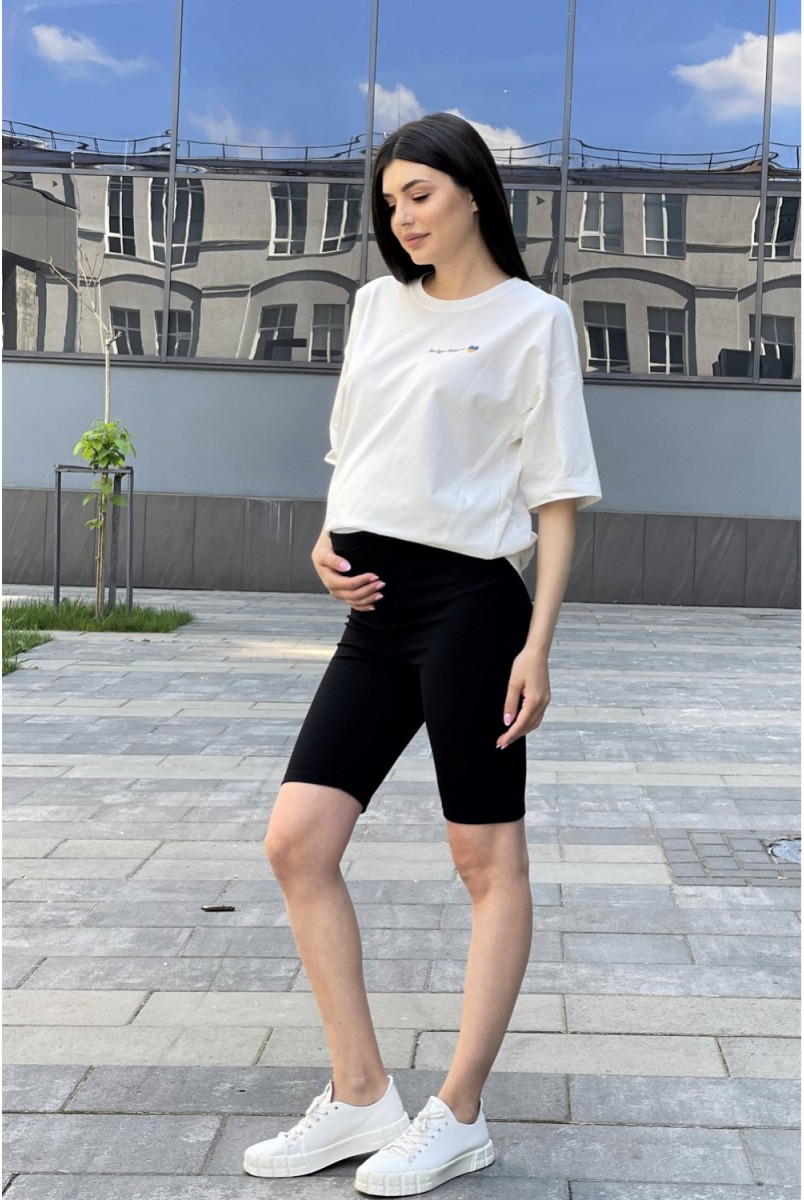 Велосипедки для вагітних 2222 1566 Чорний Dianora