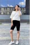 Велосипедки для вагітних 2222 1566 Чорний Dianora