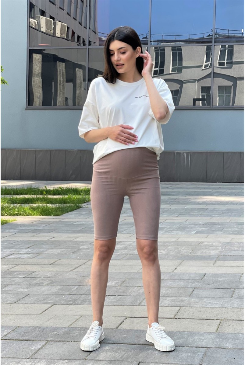 Велосипедки для вагітних 2222 1595 Бежевий Dianora