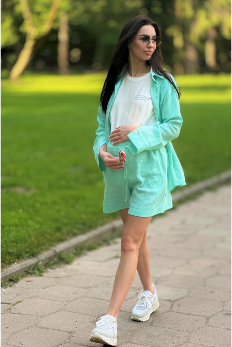Костюм для беременных 2309(8) 1105 Зеленый Dianora