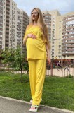 Костюм для вагітних і годуючих 2307(2184) 1447 Жовтий Dianora
