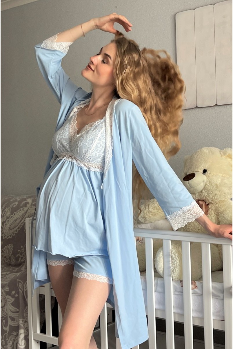Пижама 2070 (4) 1227 Голубой Dianora