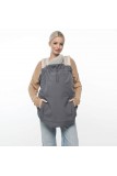 Мультисезонная слингонакидка Softshell Серая Love&Carry