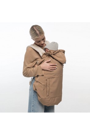 Мультисезонная слингонакидка Softshell Песок Love&Carry