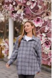Сорочка для вагітних і годуючих Siena Сірий Lullababe
