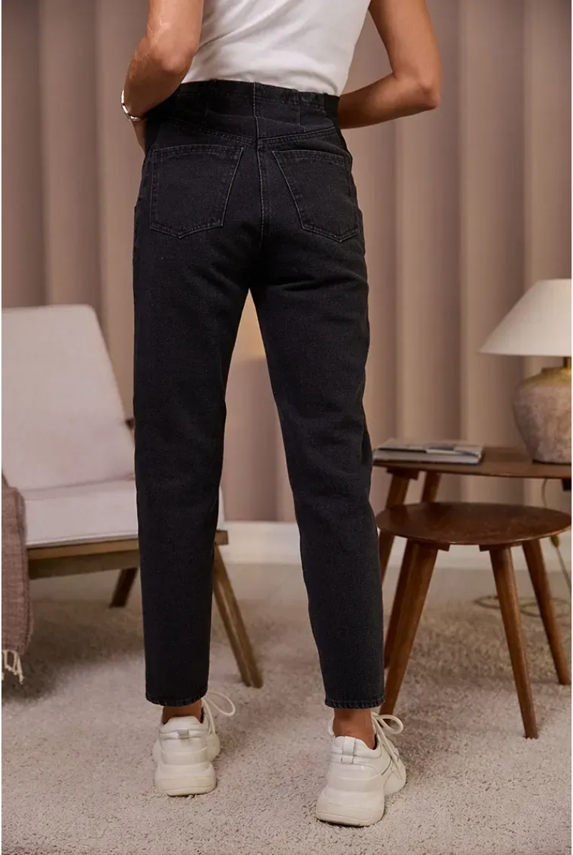 Джинсы для беременных Monton - Черный Lullababe