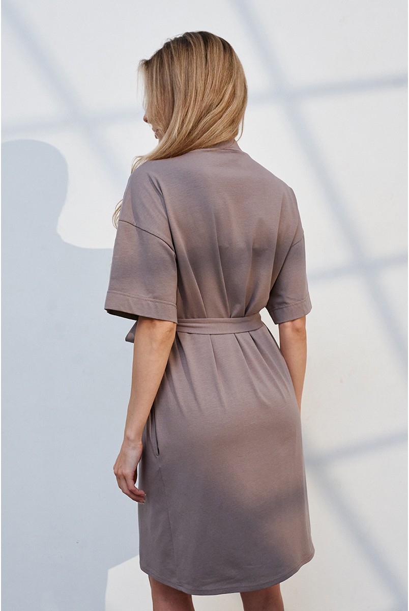 Халат для беременных и кормящих мам Violet Грейдж Yula Mama