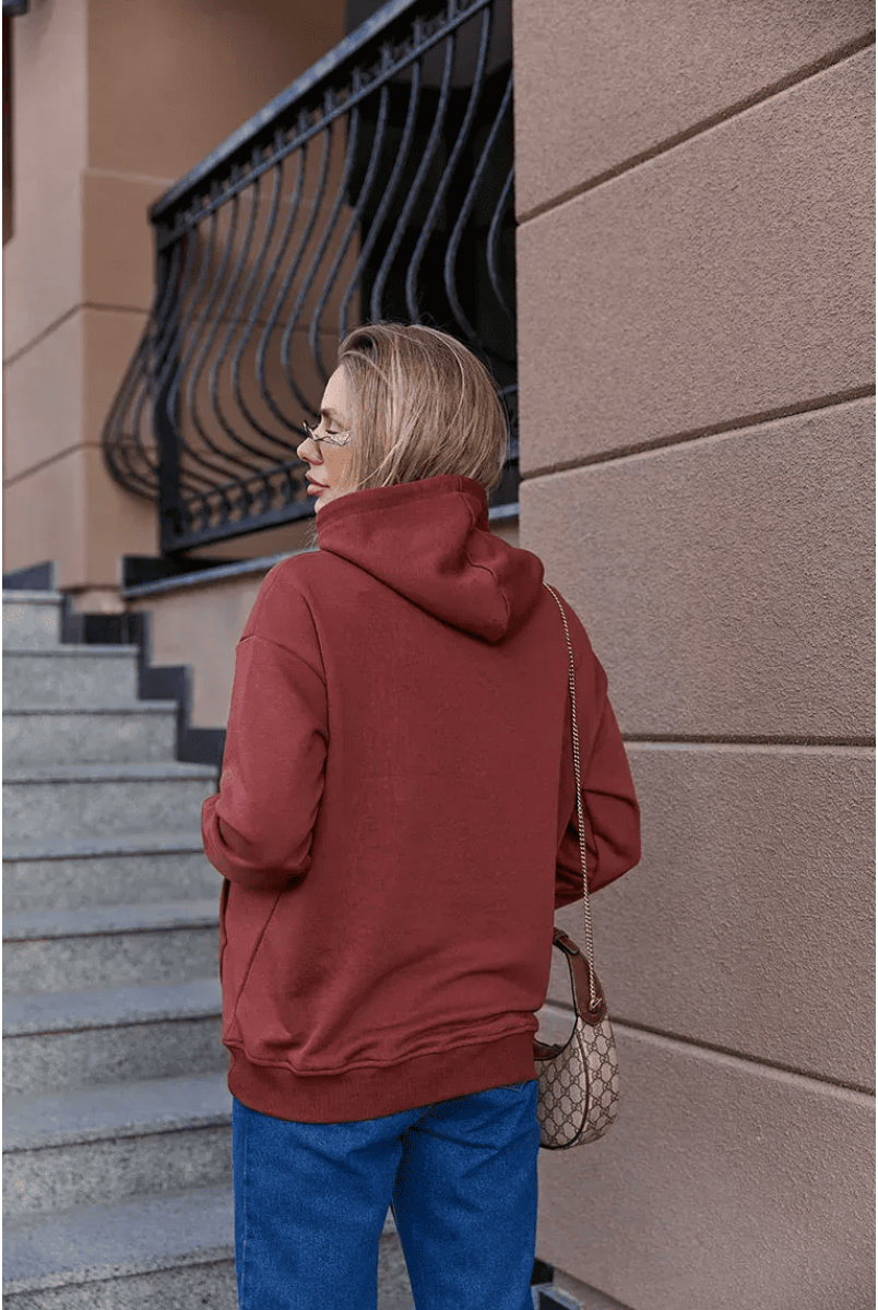 Худи для беременных и кормящих Chelm - Шоколадный Lullababe