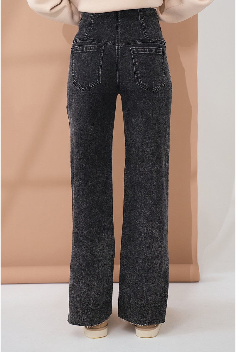 Джинсы для беременных Kloe Черный Yula Mama