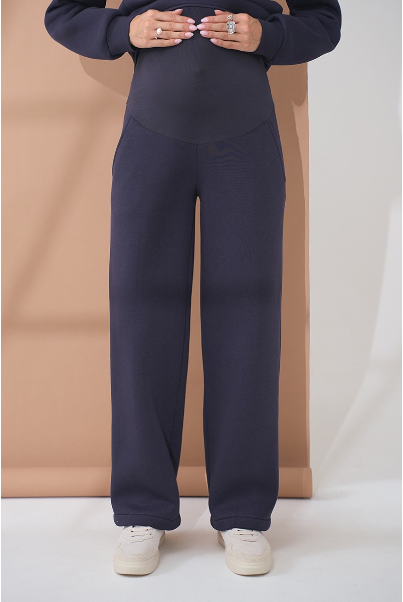 Теплый костюм для беременных и кормящих Urban Графит Yula Mama