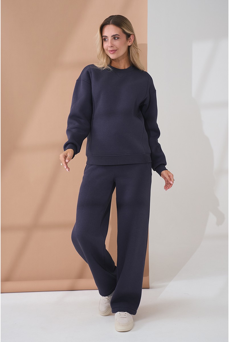 Теплый костюм для беременных и кормящих Urban Графит Yula Mama