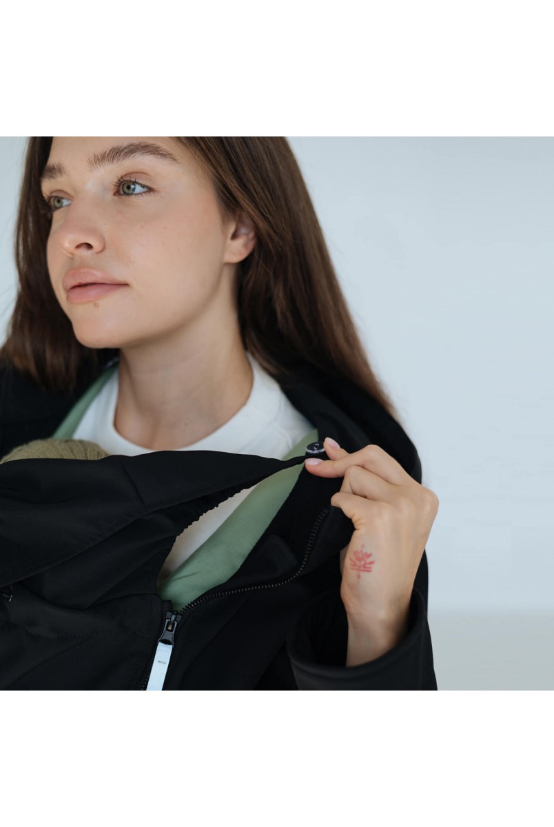 Слингокуртка Softshell 4 в 1 Неро Love&Carry