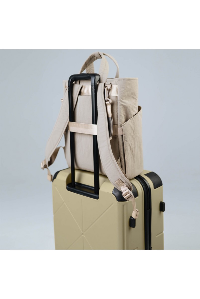 Сумка-рюкзак для мами Бежевий Love&Carry