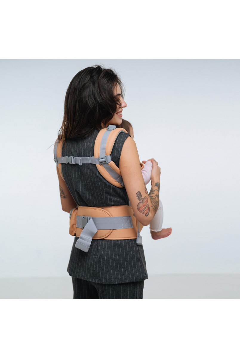 Переноска детская Хипсит 6 в 1 - Теракотовый Love&Carry