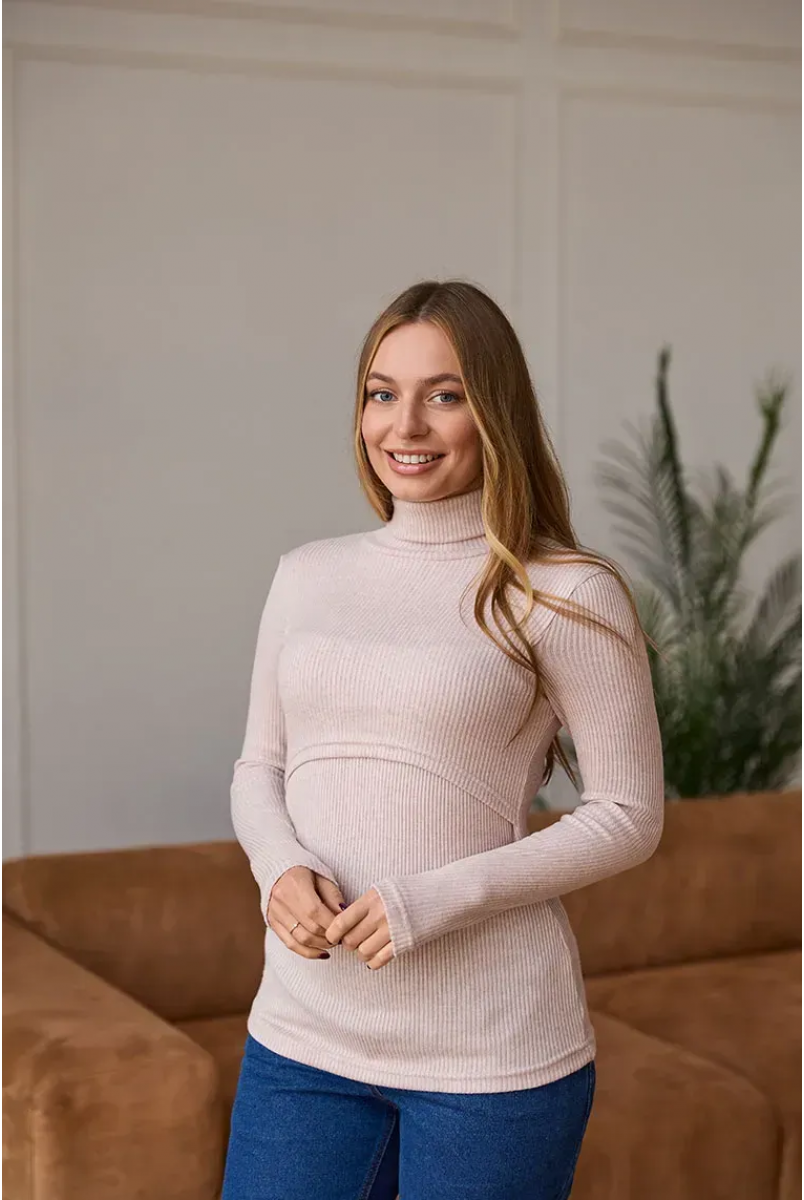 Гольф для вагітних та годуючих Dublin Кремовий Lullababe