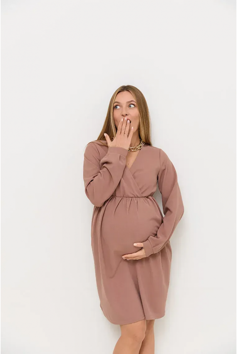 Сукня для вагітних та годуючих Hollywood Бежевий Lullababe