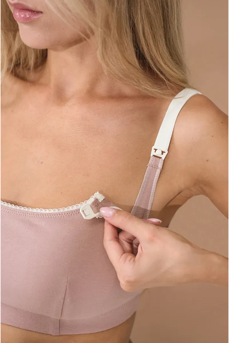 Бюстгальтер для беременных и кормящих Ruta Капучино Yula mama