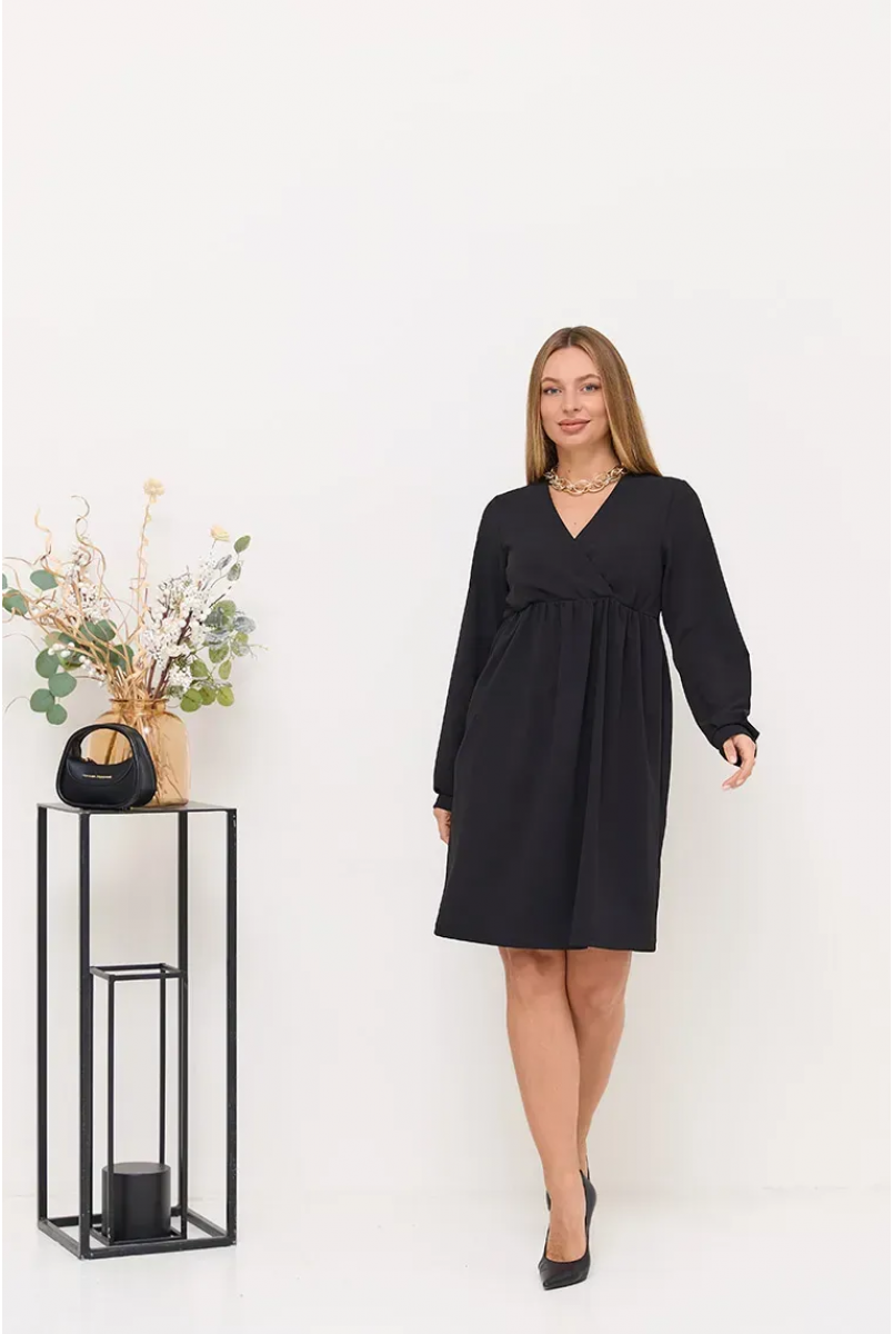 Платье для беременных и кормящих Hollywood Черный Lullababe