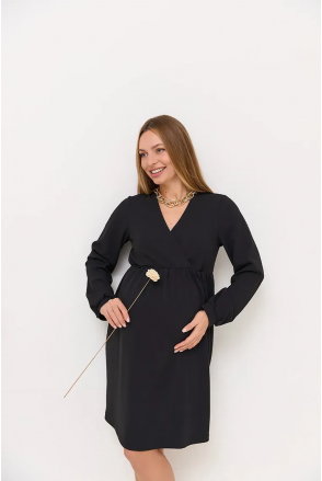 Платье для беременных и кормящих Hollywood Черный Lullababe