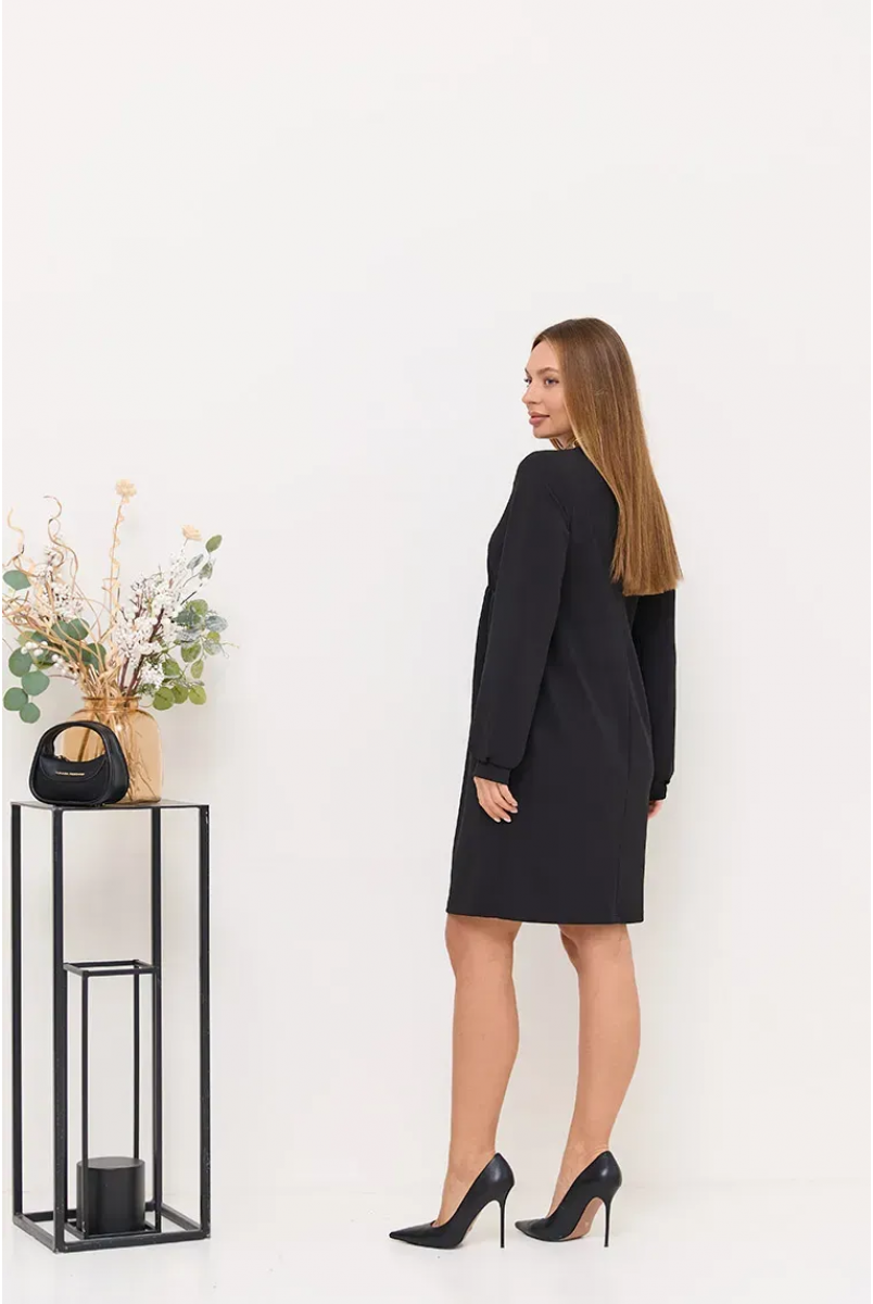 Платье для беременных и кормящих Hollywood Черный Lullababe
