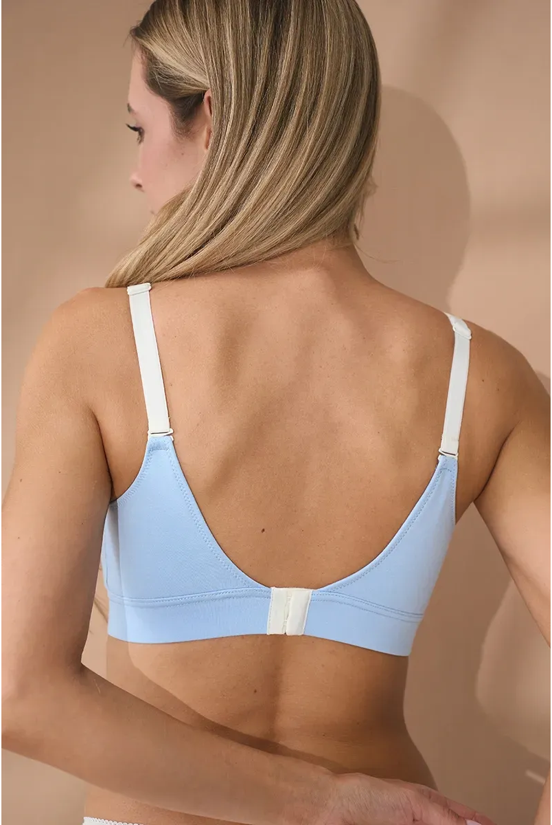 Бюстгальтер для беременных и кормящих Lada Голубой Yula mama