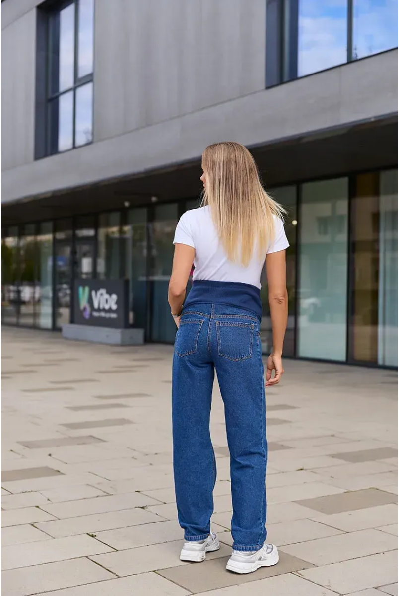 Джинси баггі для вагітних Kestel - Синій Lullababe