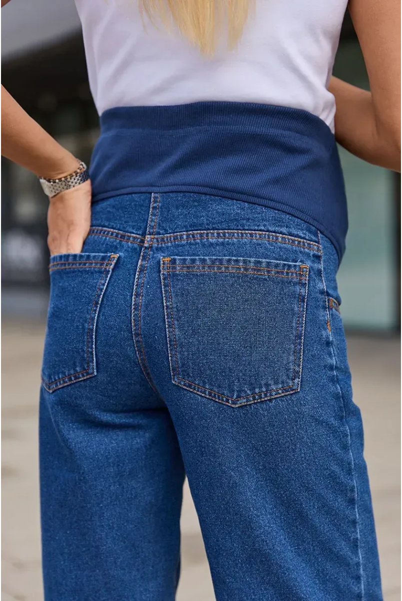 Джинси баггі для вагітних Kestel - Синій Lullababe