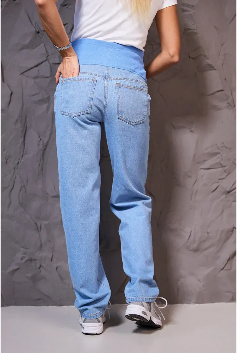 Джинси баггі для вагітних Kestel - Блакитний Lullababe