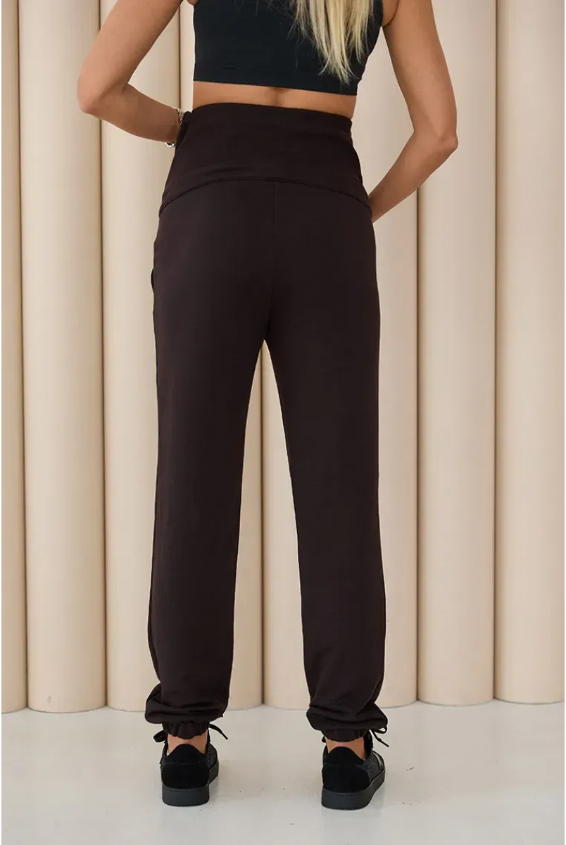 Демисезонные брюки для беременных Vancouver Шоколад Lullababe