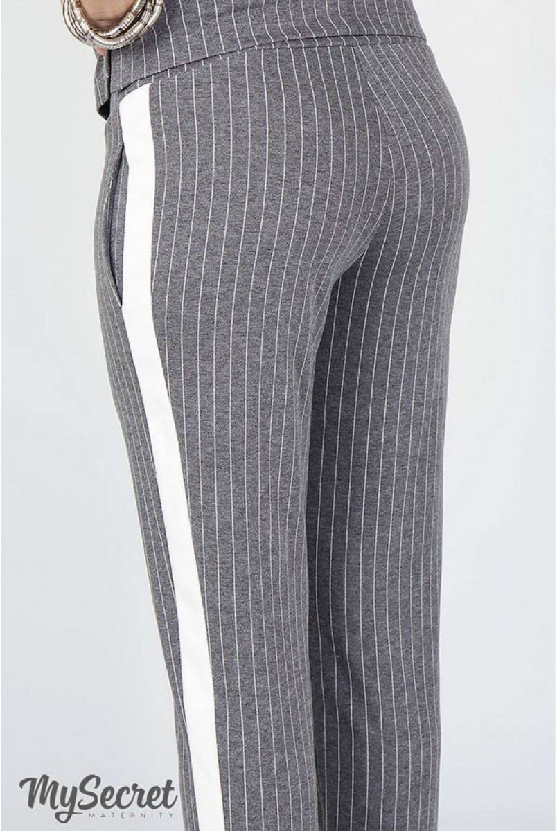 Брюки для вагітних Crayon сірий Yula Mama