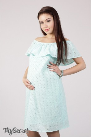 Сарафан для беременных Elezevin Мятный Yula Mama