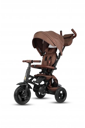 Велосипед складаний триколісний дитячий Rito Deluxe Brown