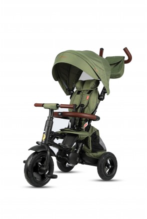 Велосипед складаний триколісний дитячий Rito Deluxe Green
