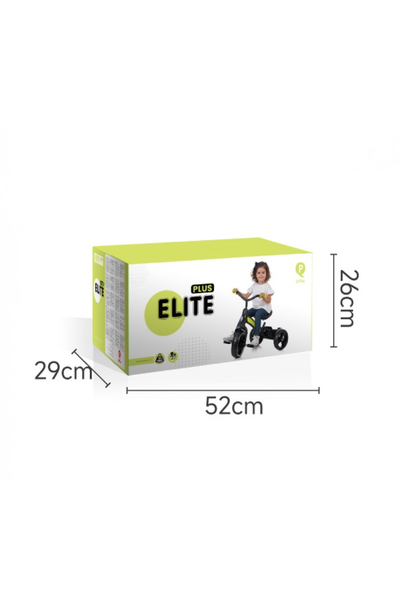 Велосипед триколісний дитячий Elite+ Green