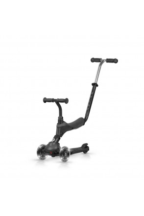Самокат триколісний дитячий 5 в 1 Sema Pro Black
