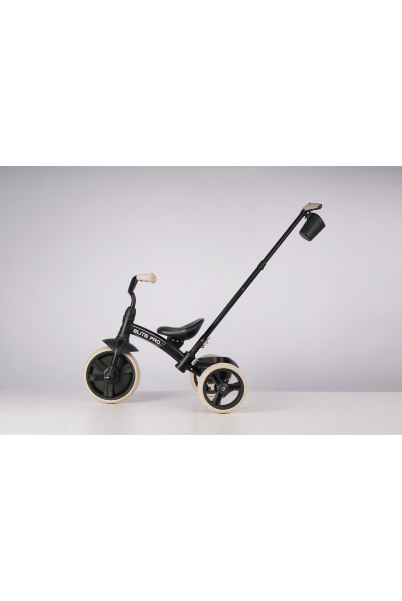Велосипед триколісний дитячий Elite Pro Black