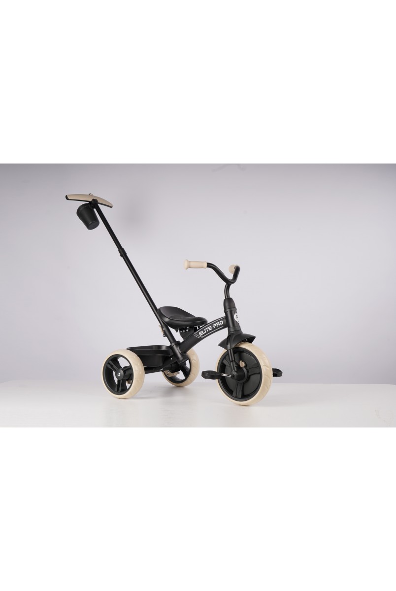Велосипед триколісний дитячий Elite Pro Black