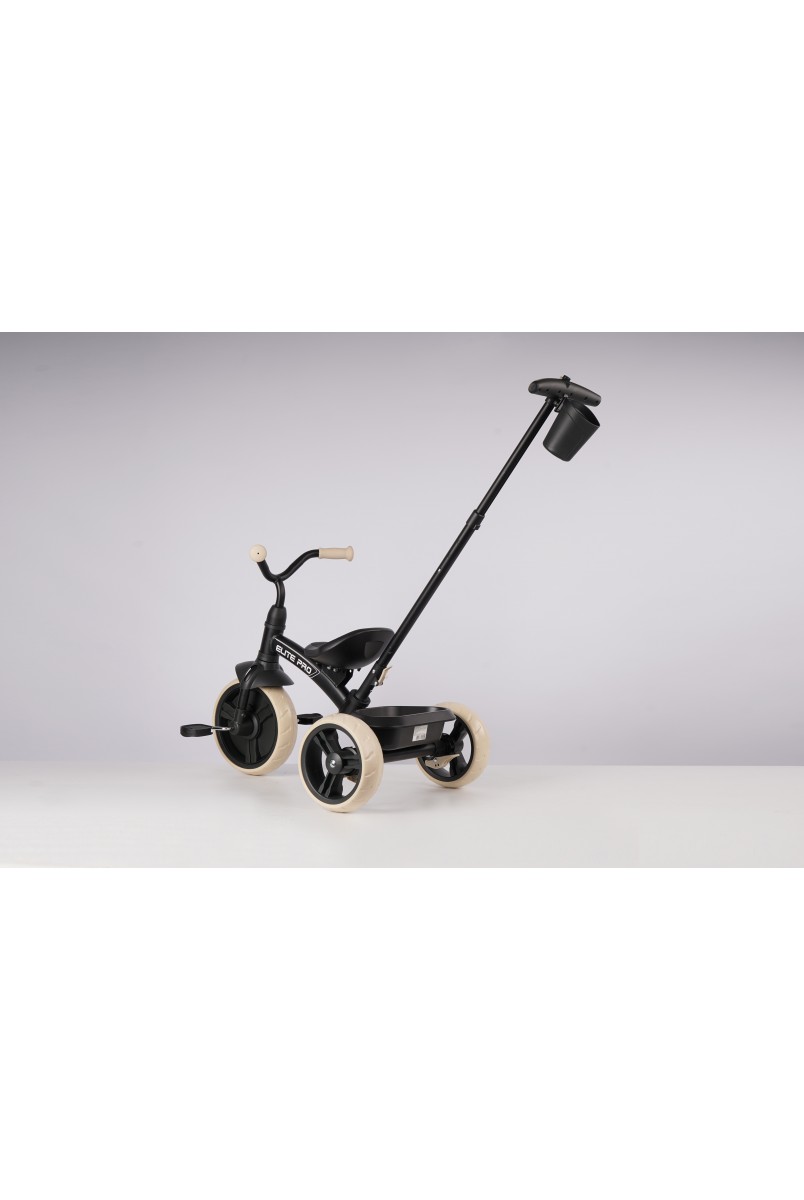 Велосипед триколісний дитячий Elite Pro Black